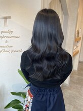 トゥーリ 藤崎店(tuuli)&nbsp;大人女性◆艶レイヤー前髪ピンクベージュ 髪質改善 縮毛矯正