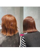 ルミス 銀座(Lumis) 大人可愛い20代30代40代 くびれ外はねレイヤーミディアム