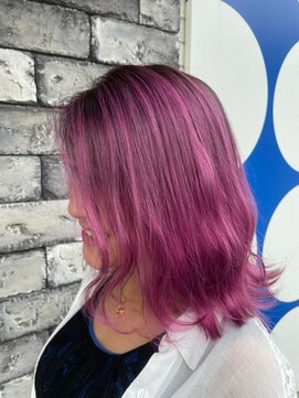 ライズ バイ レボ 柏店(RISE by REVO) イメチェン/似合わせカット/フルバング/レッドブラウン/柏