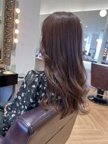 コワファースト  させぼ五番街店(COIFF1RST)&nbsp;艶感ピンクブラウン