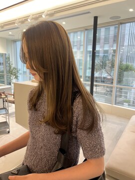 ローレンアオ(LOREN AO) ダブルカラー/ベージュカラー/オリーブ/マロンベージュ/