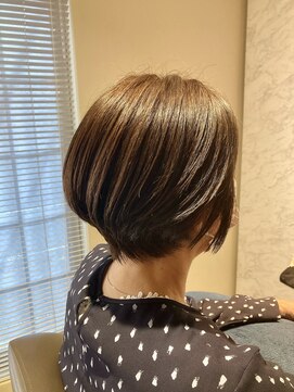ヘアーアンドスパ フェザー(hair&spa feather) ショートボブ