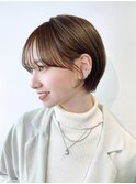 ショート美髪前髪カットおくれ毛_9901