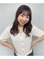 ゲリール ヘア プラス ケア(guerir hair+care) 【guerir hair + care】王道可愛い暖色カラー！ピンクブラウン♪
