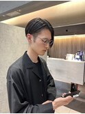 【メンズ】　ナチュラルセンターパート