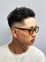 メッツ 原宿(METS) カット×極道パーマ[原宿/MEN'S/学割U24/メンズパーマ]