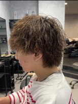 アビー ランシェル(ABEY LENCIEL) ラフ波巻き ラウンドマッシュ