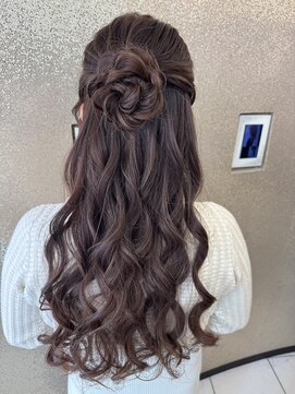 ヘアメイク マリア 福岡天神西通り(hair make MARIA) ハーフアップ