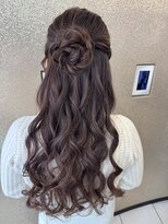 ヘアメイク マリア 福岡天神西通り(hair make MARIA) ハーフアップ