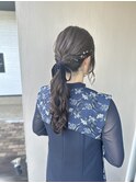 結婚式ヘアアレンジ☆