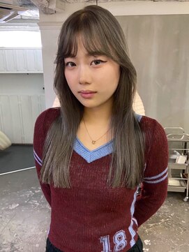 カシェ ナカザキ(CACHE NAKAZAKI) オリーブグレージュ/ケアブリーチ/グレージュ