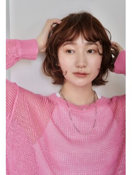 シア 表参道(SHEA.) ニュアンスパーマ/カジュアルパーマ/暖色カラー/ゆるふわボブ