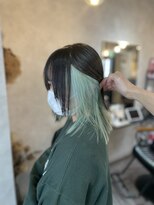 ルモ(Lumo)&nbsp;【HIROMI指名】ペールミント/色落ちが白くなるデザインカラー