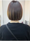 ブリーチデザインベージュボブ