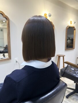コレット 大宮(collet) 艶髪矯正ストレートボブ