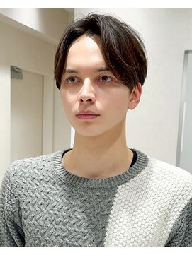 ヨリ サッポロ 札幌大通(yori SAPPORO) ニュアンスパーマ/センターパート/韓国マッシュ/ダークアッシュ