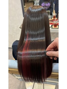 【艶髪】髪質改善トリートメント×ケアカラー