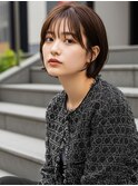 30代40代50代絶壁解消ひし形小顔前下がりショートボブ【越谷】
