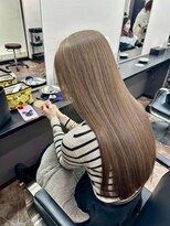 ヘアースマイルクー(HAIR SMILE COEUR)&nbsp;【COEUR/SHUEI】髪質改善 ミルクティベージュ ハイトーン