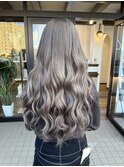 ハイライトバレイヤージュダブルカラーケアブリーチ20代30代