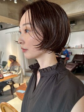 パーク(PARK) コンパクトショートパーマハンサムショートボブラフウェーブ