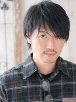 トニーアンドガイ メン 与野駅前店(TONI&GUY MEN)&nbsp;アッシュブラック束感ニュアンスウルフメンズショートk与野