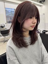 リノート バイ エゴル 太田川(Linoet by ENGOL)&nbsp;ピンクベージュ/ピンクラベンダー/ハイトーンカラー