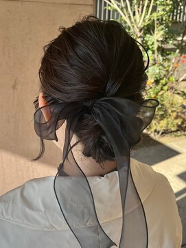 カインド 南青山(hair&make up KIND) ゆるふわシニヨン
