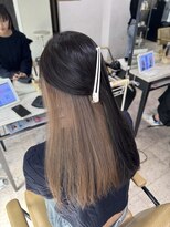 プライズ 所沢プロぺ通り店(prize)&nbsp;レイヤーカットインナーカラーケアブリーチ所沢韓国