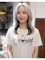 グッドフェローズ キタホリエ(GoodFellas kitahorie) レイヤーで魅せる透明感抜群ハイトーンブリーチデザインカラー