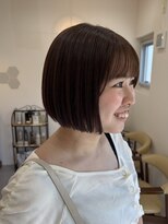 ベンジー 沖縄店(benji)&nbsp;丸みボブ×ベージュカラー