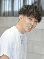 ダグラスヘアー スリーエンズ 岐阜 各務原(Douglas hair Three Ends)&nbsp;【メンズパーマ】ハード目ツイスパマッシュ（1）