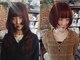 アンリ(Henri)の写真/レイヤーと顔周りカットで旬なヘアへ!暖色カラーで柔らかみのあるヘアに_【ブリーチなしダブルカラー】