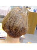 愛されクールアッシュボブ