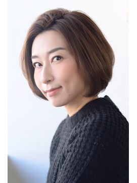 サンク ヘア アンド スパ パルシェ店(CINQ hair&spa) 大人ボブ