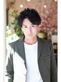 ツーブロック×ビジネスパーマ