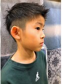 震災刈り・アップバングStyle☆