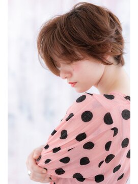 ミック ヘアアンドビューティー 大山店(miq  Hair&Beauty) 無造作仕上げのウルフパーマくびれショートa