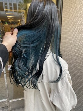 エル(EL by green) (kotaro)カーキグレージュ×ミッドナイトグリーン