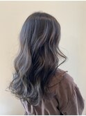 ブリーチなし！☆透明感抜群☆シルバーアッシュ◆60分仕上げ◆