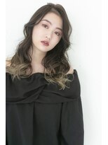 プライズ アイリス 池袋東口店(prize Iris)&nbsp;ハイトーングレージュダブルカラーグレージュラフカール