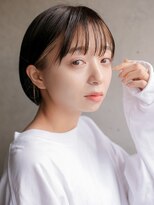 ソウ アオヤマ(SO aoyama)&nbsp;【SO AOYAMA】ミニボブ　インナーカラー大人かわいい〈宮益坂〉