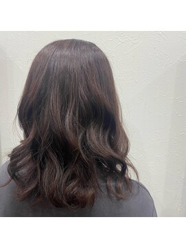 ヘアデザイン リル(hair design Lilou) ピンクブラウン