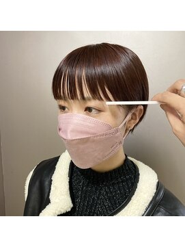 ピエドプールポッシュ(PiED DE POULE POCHE) チェリーブラウン×ラインバング