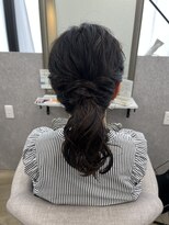 キープス(Keeps)&nbsp;サイドねじりポニーテール