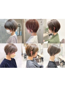 【HOT PEPPER Beauty Award 2024 BEST SALON SILVER Prize受賞】どこから見ても可愛い愛されショートヘアへ