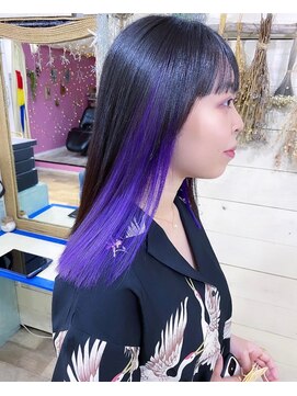 トーク 武庫之荘(TAL'KE) TAL'KE武庫之荘/インナーカラー×パープル_199