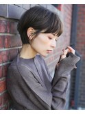 ハイトーンマッシュショート