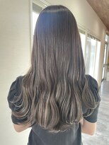 ミルヘアデザイン(mil hair design)&nbsp;ミルクティーベージュダブルカラーインナーカラーケアブリーチ