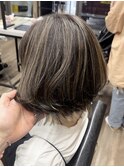 レイヤーカットくびれヘアカットハイライトカラーケアブリーチ